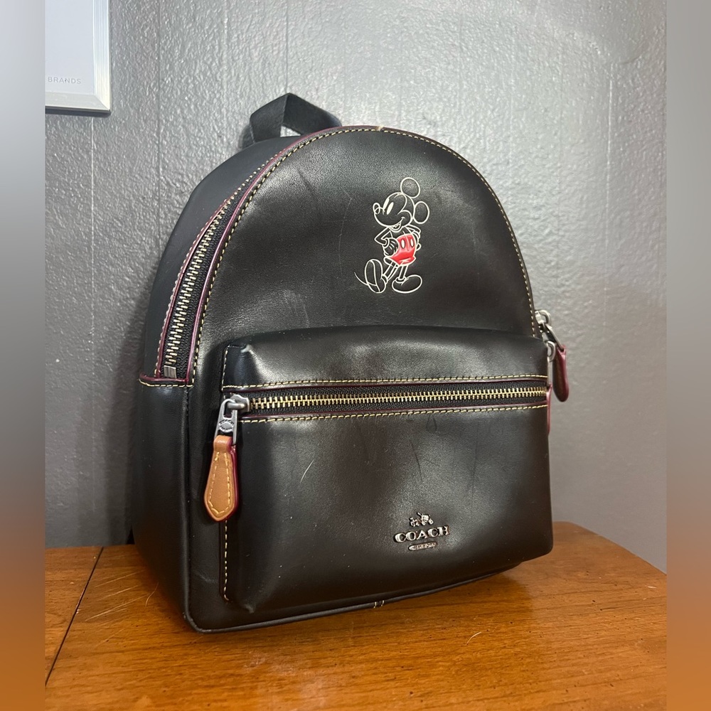 Coach Mickey Mouse Mini Backpack